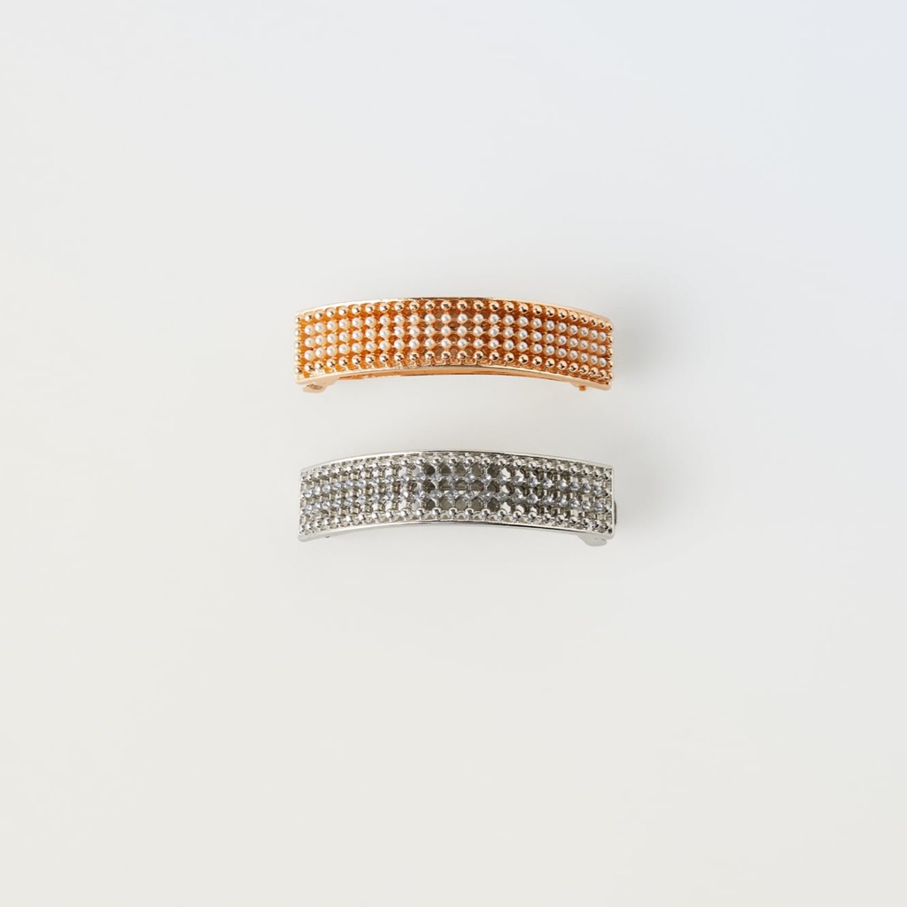 Sale Zara TwoPack Of Rhinestone Hair Accessories Sale